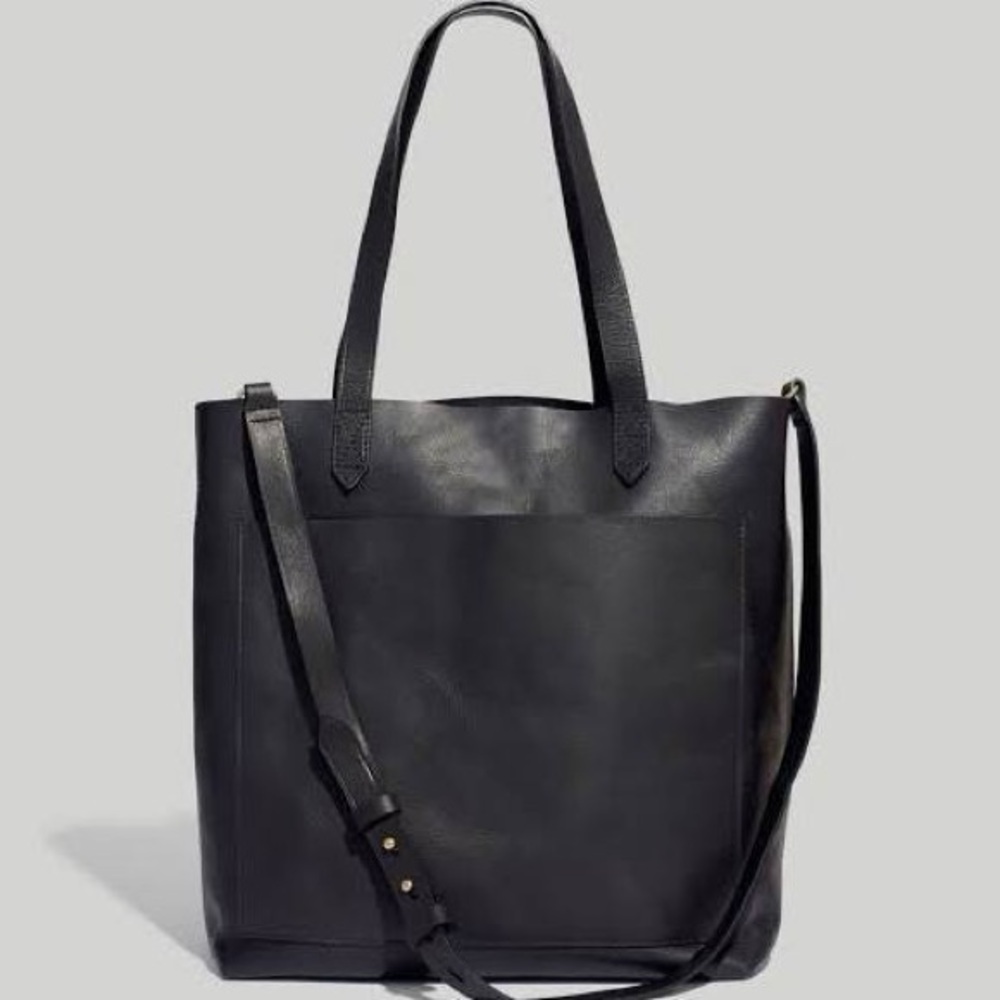Madewell Medium Transport Tote Black